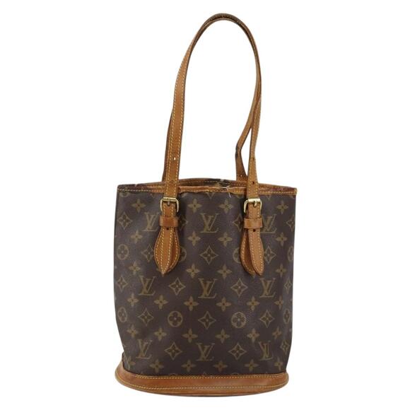 LOUIS VUITTON Monogram Bucket PM Shoulder Bag M42238 - Picture 2 of 13